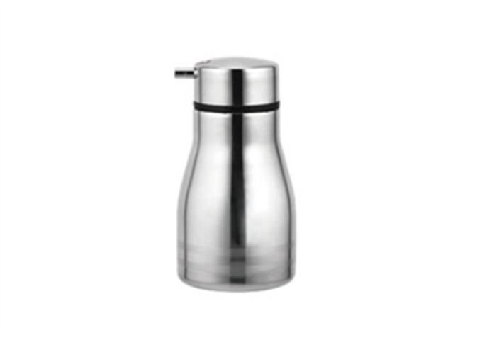 7 oz Sauce Bottle Stainless Steel, Avoid Leaking | White Stone