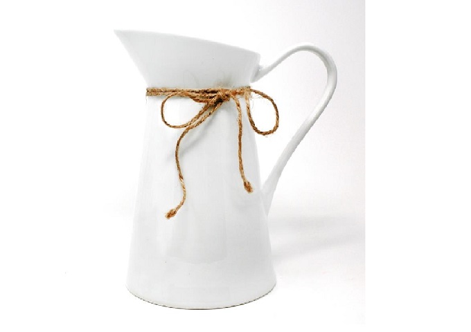 FARMHOUSE Pitcher, 1.2 L | White Stone