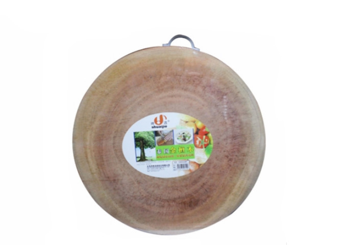 Round Wooden Cutting Board, 16'' | White Stone