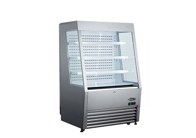 KOM-36 SS Open Air Merchandiser | White Stone