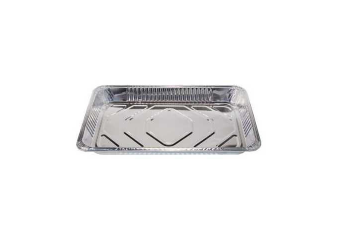 Full Size Medium Steam Pans - 52.5cm x 32.5cm x 5cm - 110 g, 50/Case | White Stone