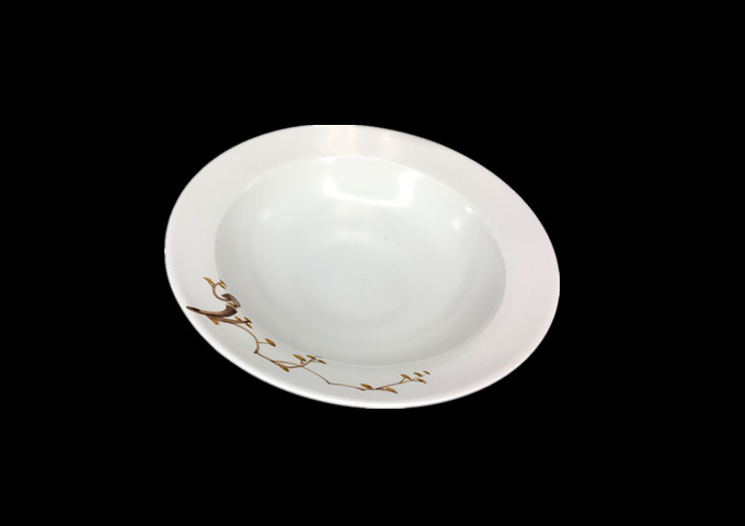 Whitestone 8" Ceramic Round Bowl-PIS | White Stone