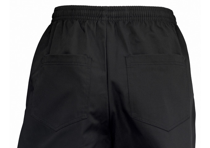 Chef pants, black, M | White Stone