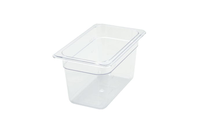 PC Food Pan, 1/4 Size, 5.5'' Depth | White Stone