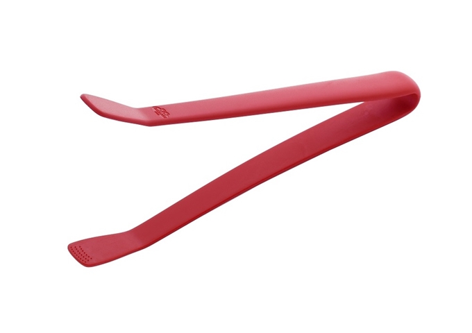 Rosso Silicone Tongs | White Stone